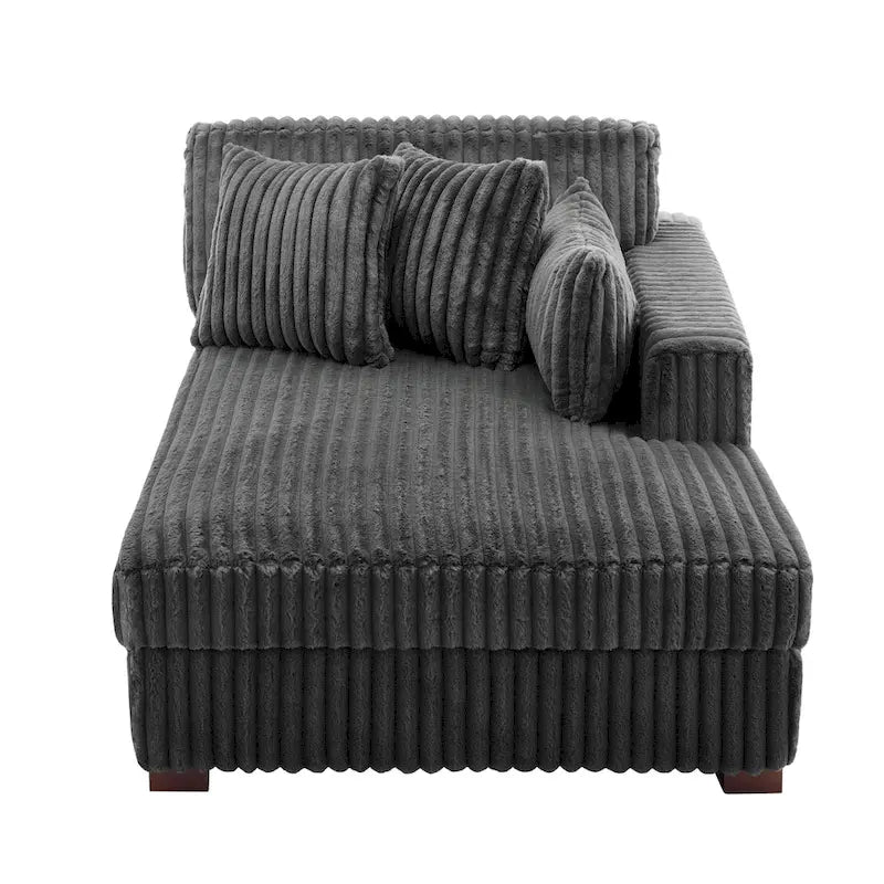Oversized Loungebank met Chaise Longue Rechts