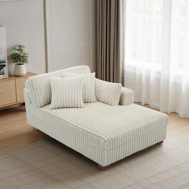 Oversized Loungebank met Chaise Longue Rechts