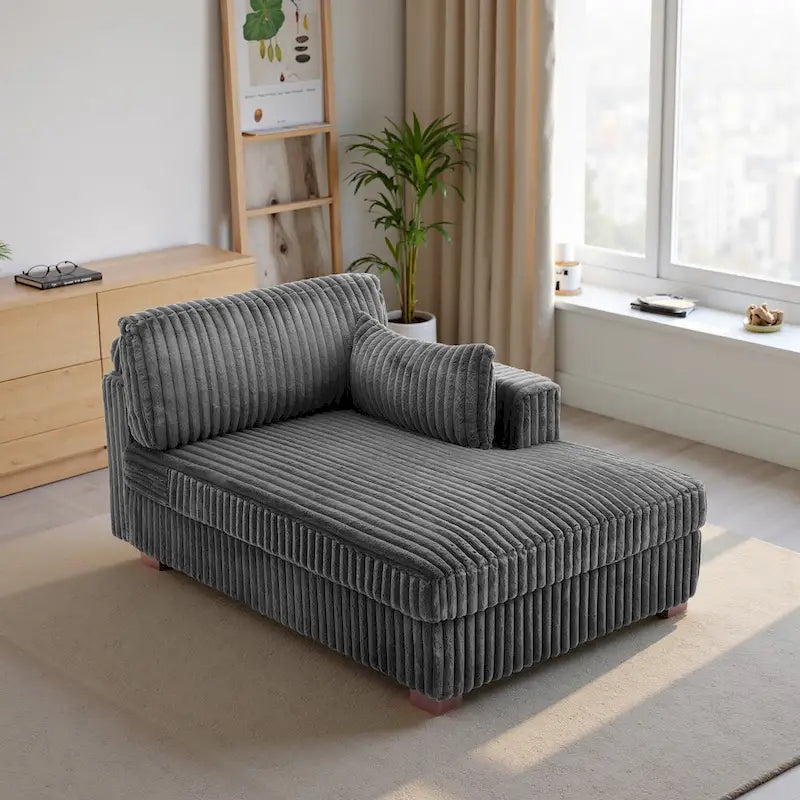 Oversized Loungebank met Chaise Longue Rechts