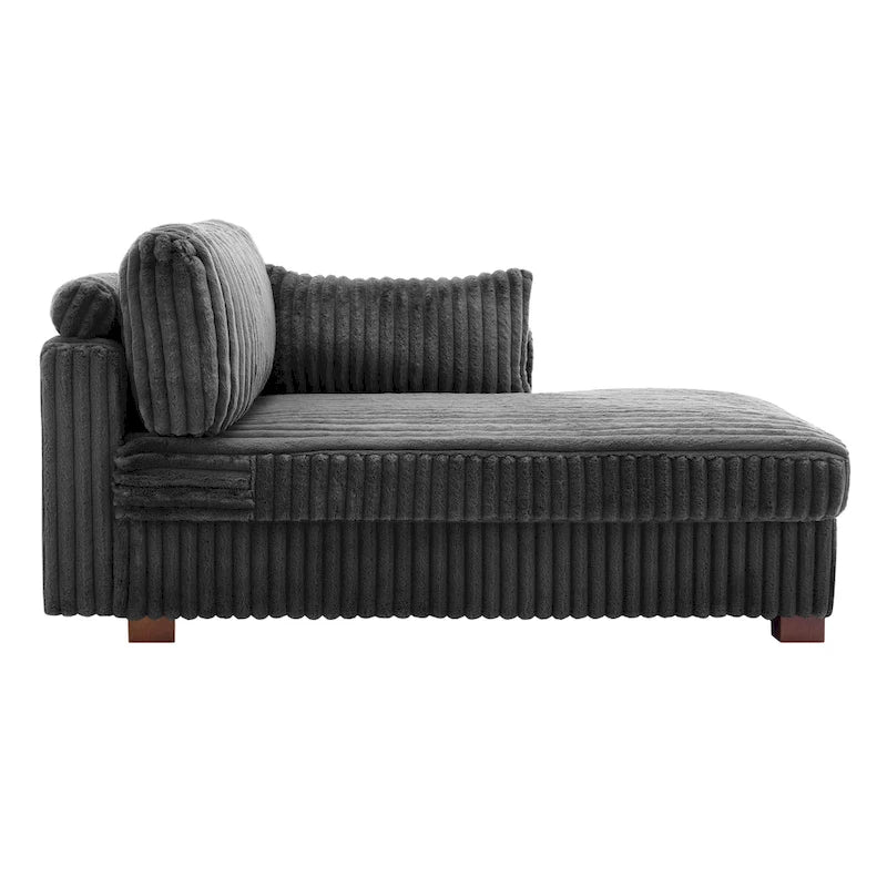 Oversized Loungebank met Chaise Longue Rechts