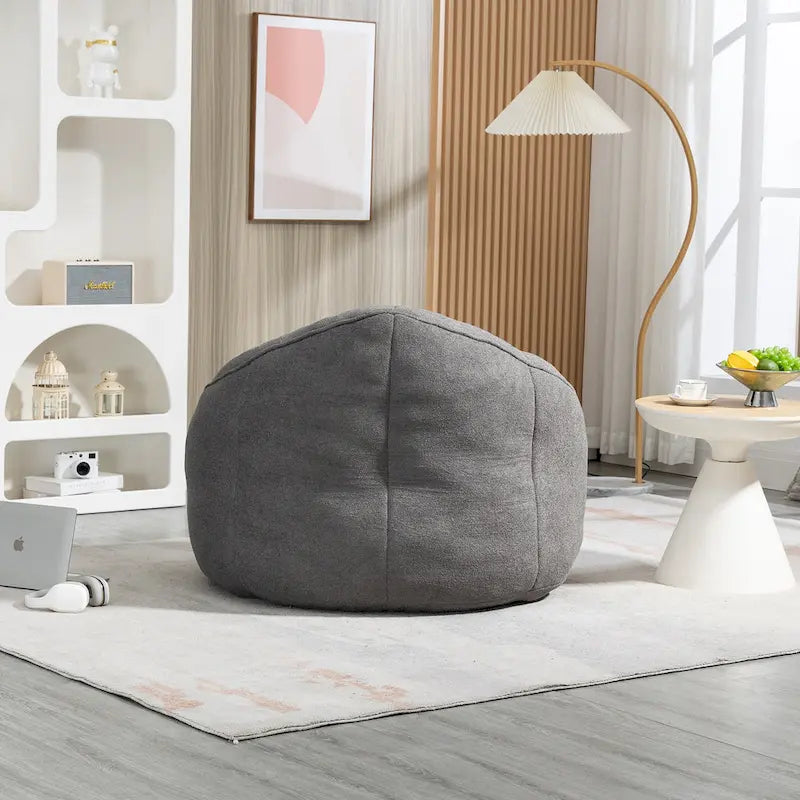 Zitzakfauteuil met Voetensteun