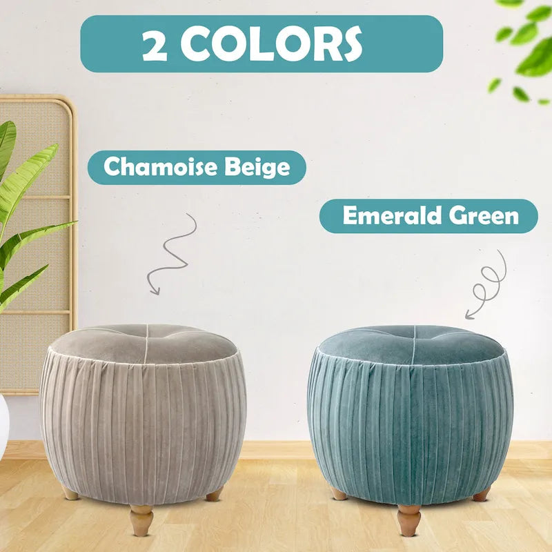 Velvet Small Ronde Poef