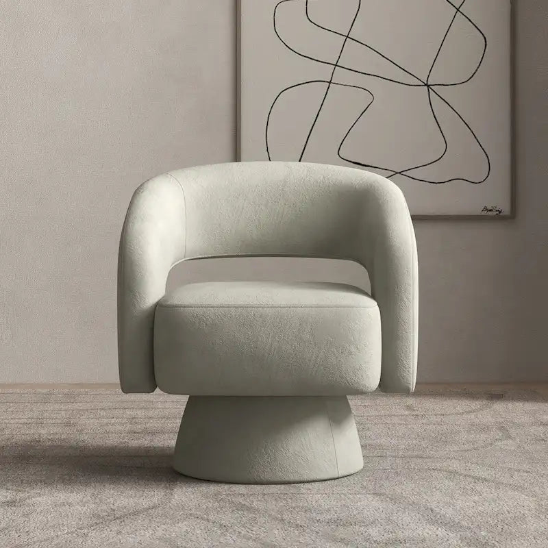 Draaibare Fauteuil met Microvezelbekleding
